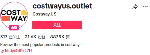 从运营之路看豪雅集团旗下的家具品牌Costway在TikTok Shop如何月销近30万美元!
