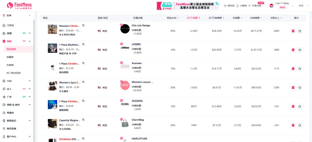 TikTok圣诞爆款已现!40亿话题流量,小众赛道实现“爆单潮”!