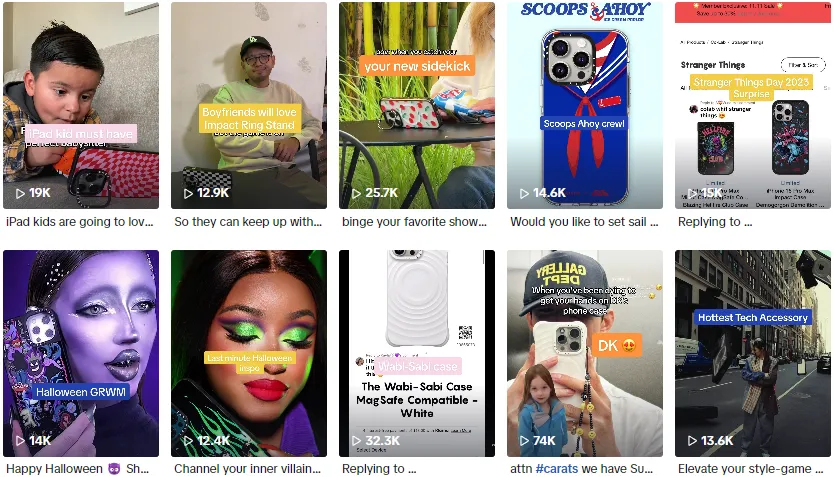 在TikTok上爆火的手机壳品牌CASETiFY,将品牌营销玩出了新花样!