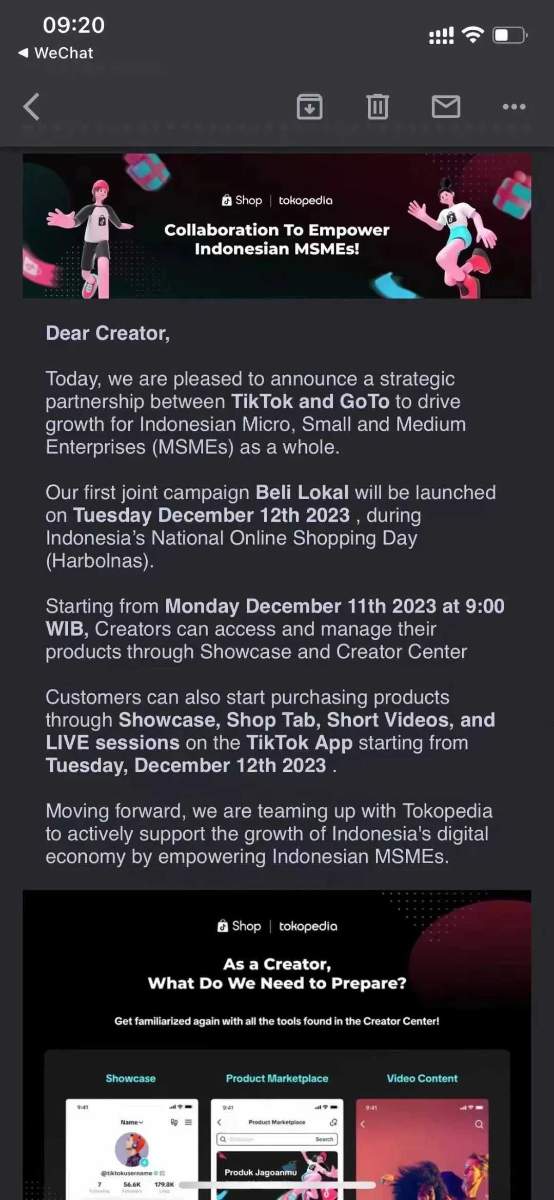 印尼TikTok正式官宣：接手Tokopedia运营！即将启动12.12大促！| 嘀嗒狗