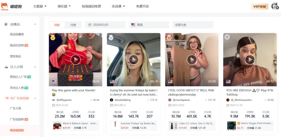 TikTok Shop“搓澡巾”单日售出4900单,“火鸡面”售出5万单 | 嘀嗒狗