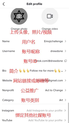 TikTok账号的基础设置有哪些？