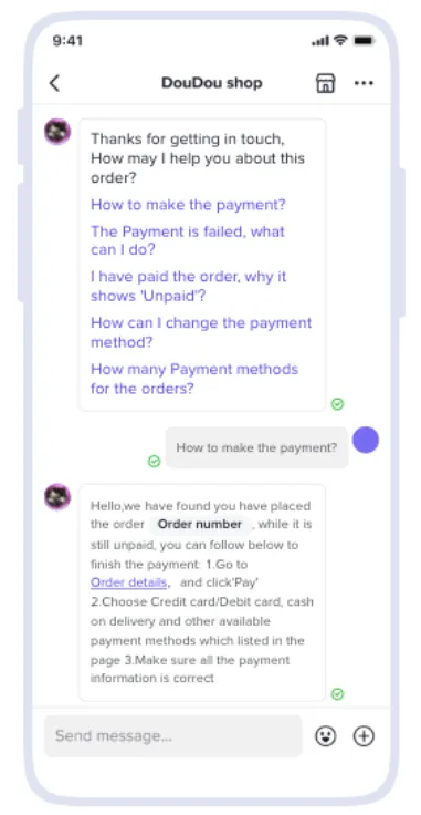 TikTok Shop后台设置订单相关常见问题及自动回复步骤