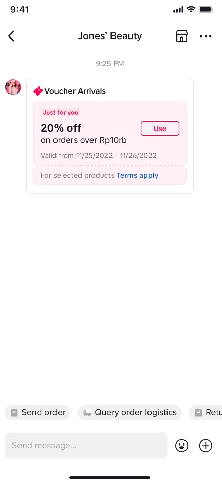 TikTok Shop卖家如何创建聊天优惠券?
