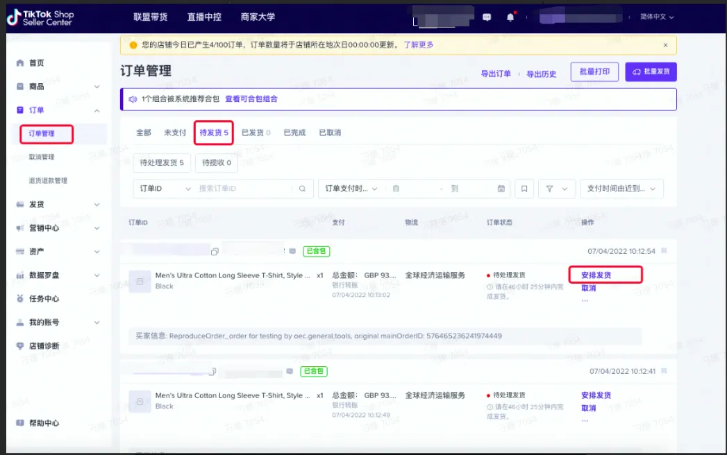 TikTok Shop东南亚卖家发货指南