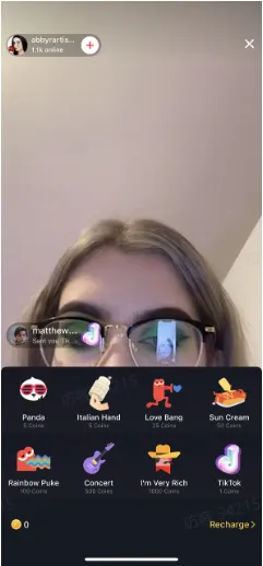 TikTok直播各界面分别是什么?