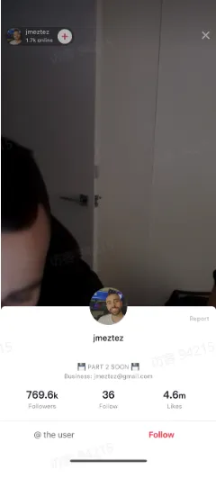 TikTok直播各界面分别是什么?