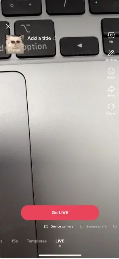 TikTok直播各界面分别是什么?