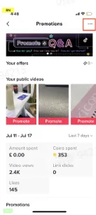 TikTok直播运营Promote 功能有哪些?
