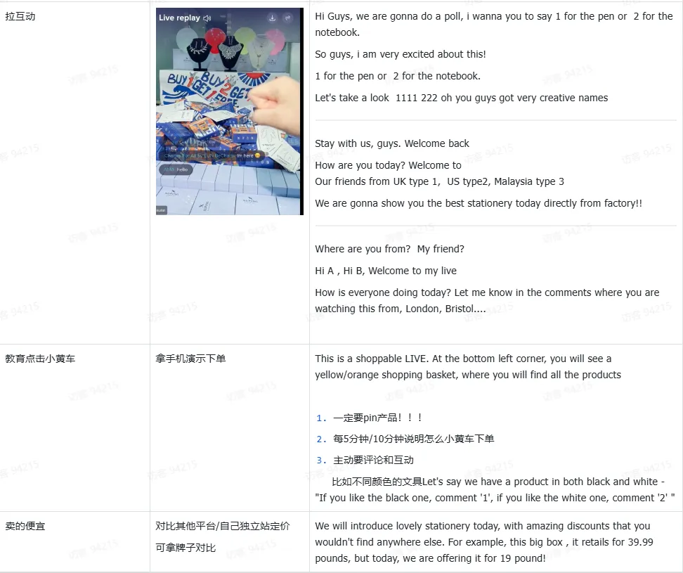 TikTok直播办公文具该如何选品?