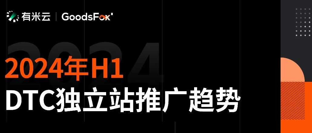 出海新洞察：2024上半年DTC独立站推广趋势报告