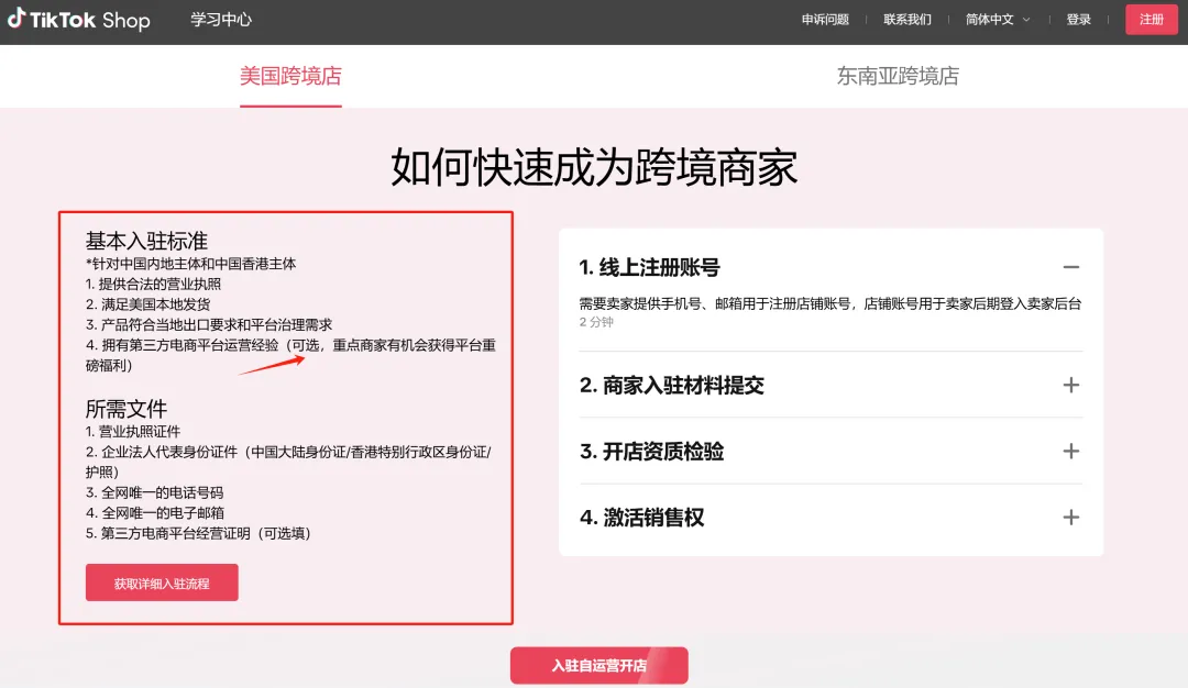 重磅政策!美区TikTok小店门槛更新.