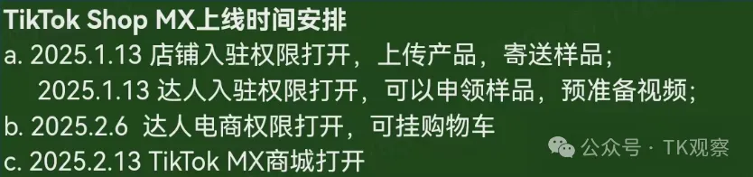 TikTok Shop墨西哥1月13日上线,做美区的卖家笑了