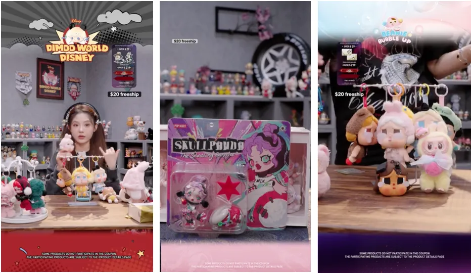 TikTok平台收入暴涨5779.8%！潮玩IP横扫欧美、抢滩东南亚，引爆全球消费狂潮！