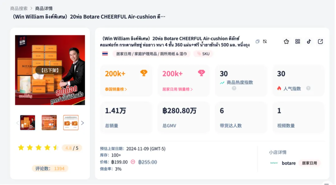7天销量超1.8万!壁挂纸巾成TikTok爆款,在东南亚拿下百亿营收