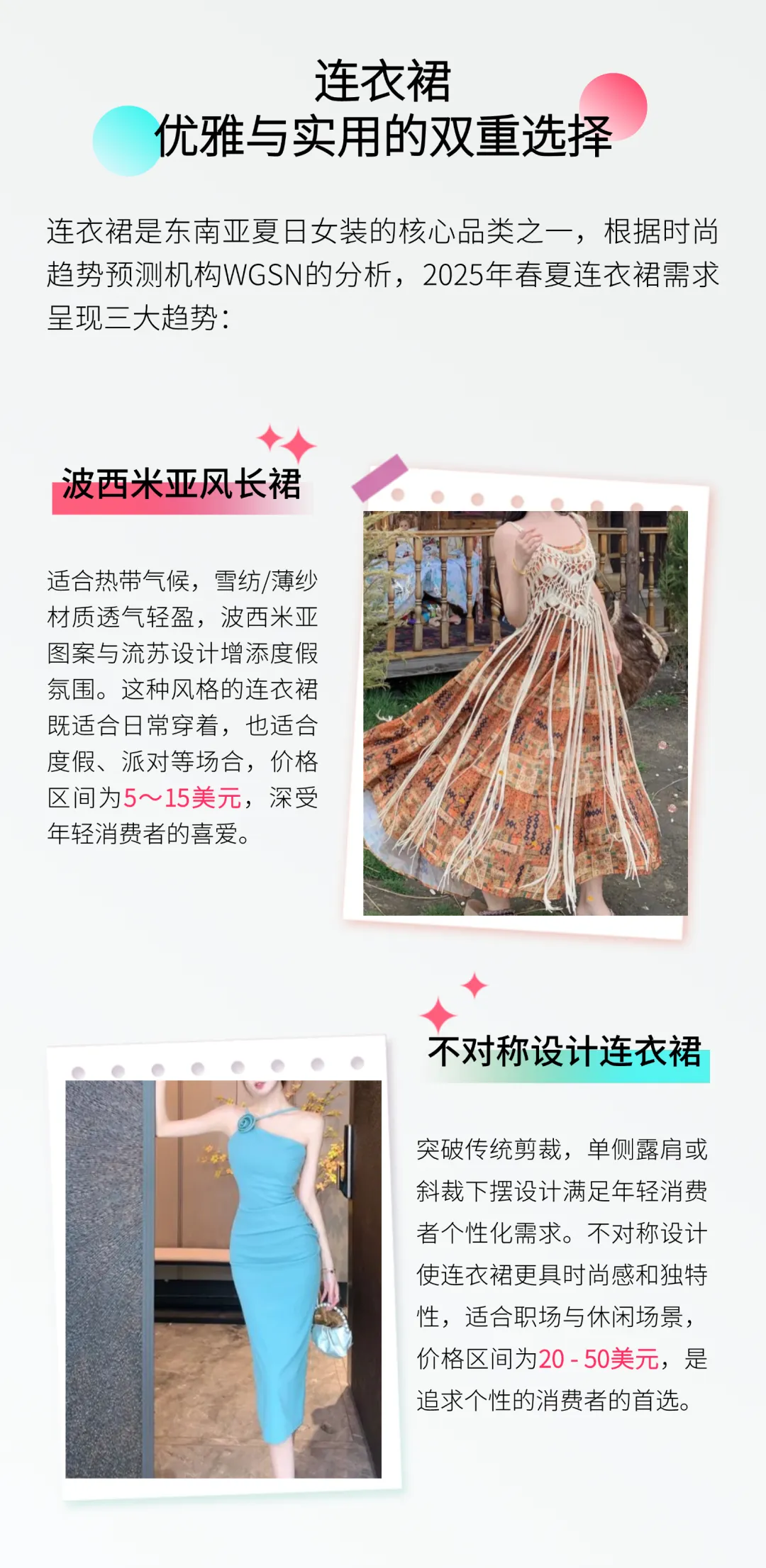 趋势前瞻 | 2025夏季女装5大趋势爆品解析+3大核心运营策略