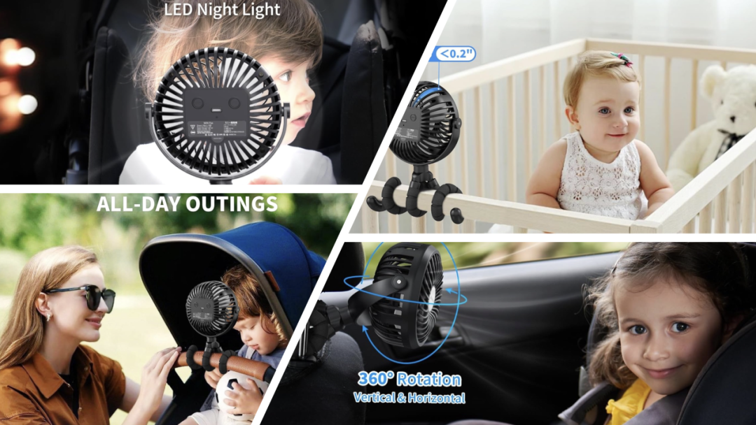 亚马逊月销5万件!温网明星同款小电扇果然来自我大温州