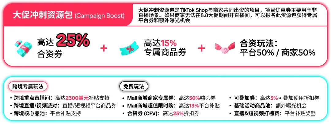 8.8大促销售峰值将至!限时报名,抢占先机!