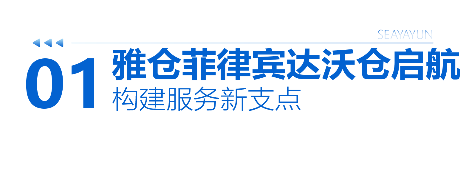 重磅启航！雅仓菲律宾达沃仓正式开仓！