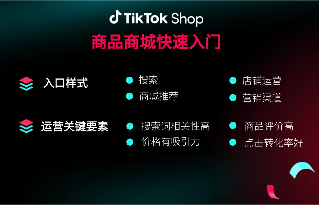 TikTok Shop东南亚出海实战课(五):商品商城快速入门3.0