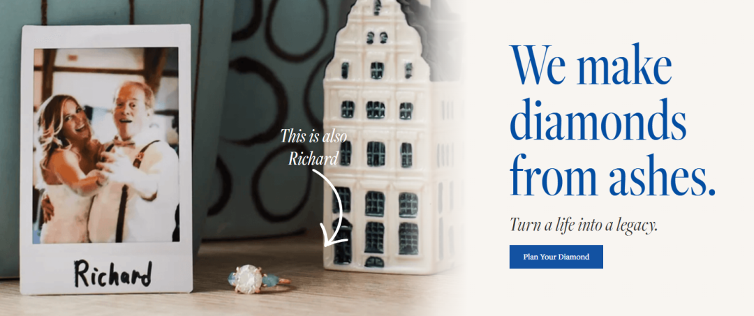 骨灰钻石狂揽千万美金！它在殡葬业杀出一条血路