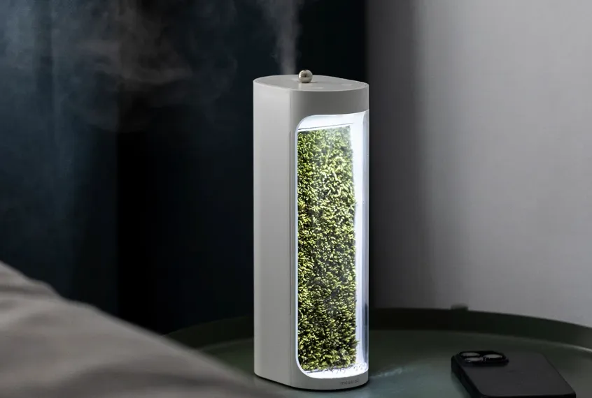 单价$600+加湿器众筹达成率108倍,活苔藓成最大卖点