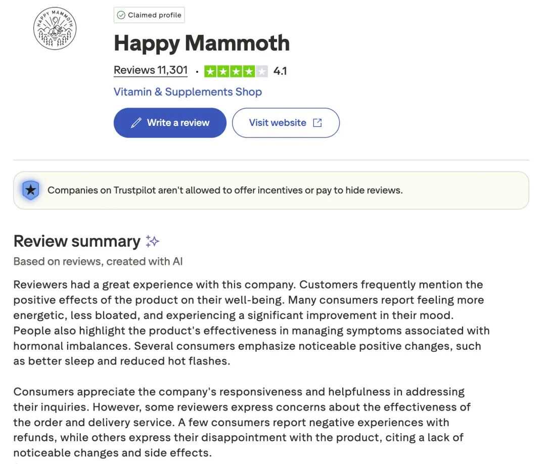 年赚1400万美金，更年期并不小众（附200+保健独立站情报）