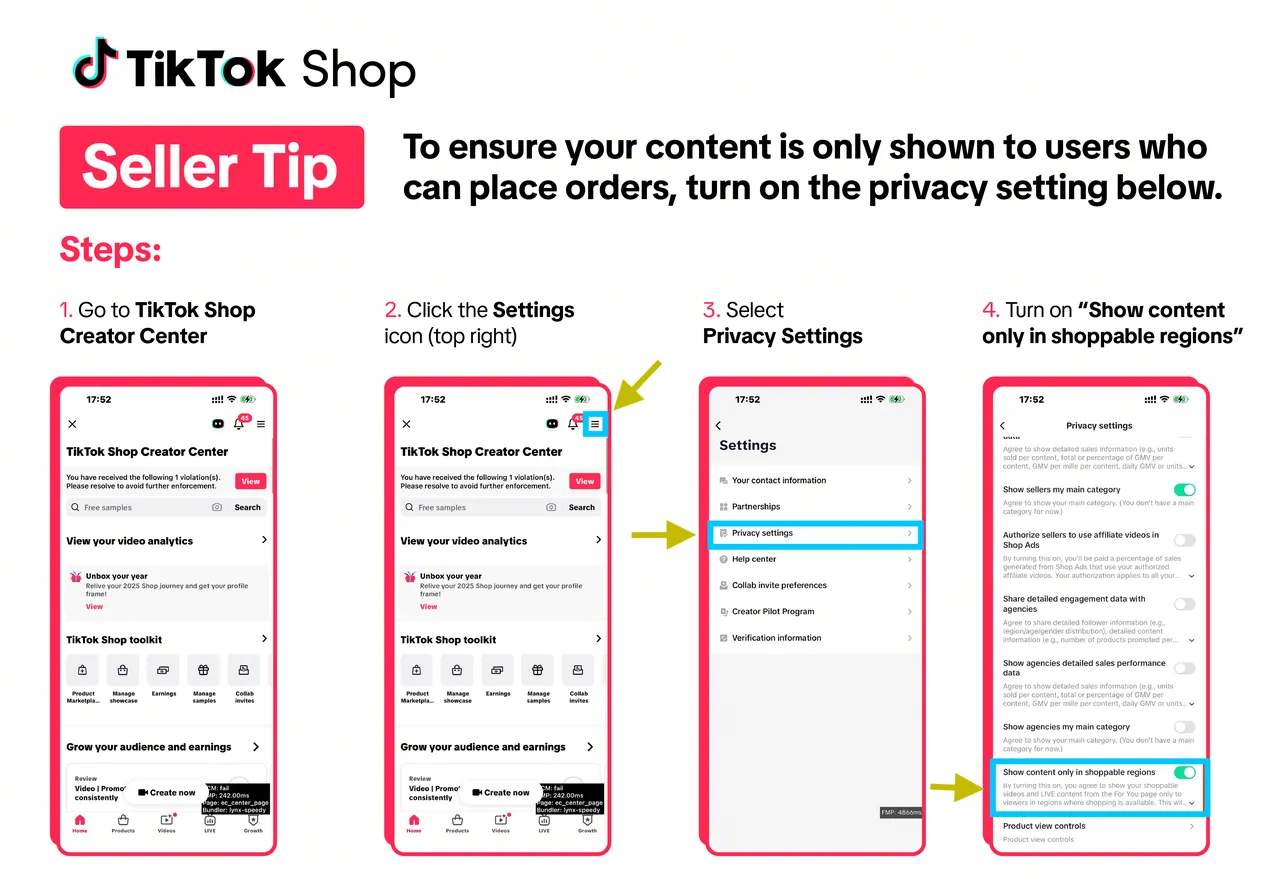 TikTok Shop美国拍卖合规要求