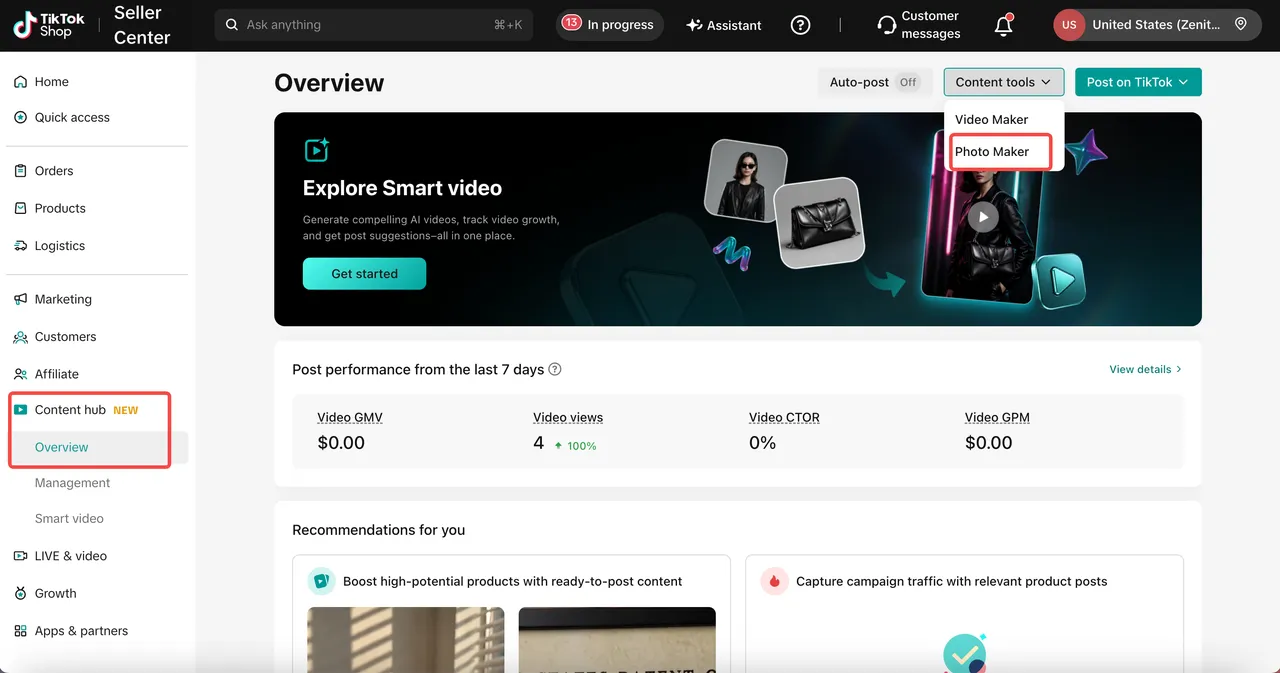 TikTok Shop 如何用AIGC工具生成图文挂车内容