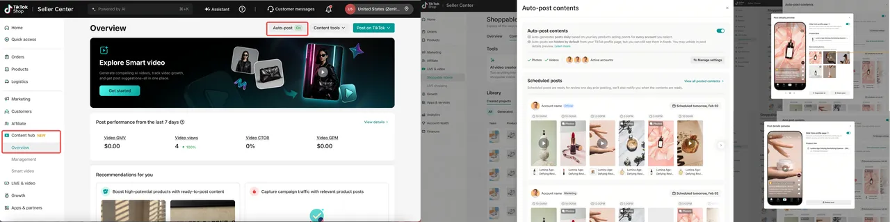 TikTok Shop 如何用AIGC工具生成图文挂车内容