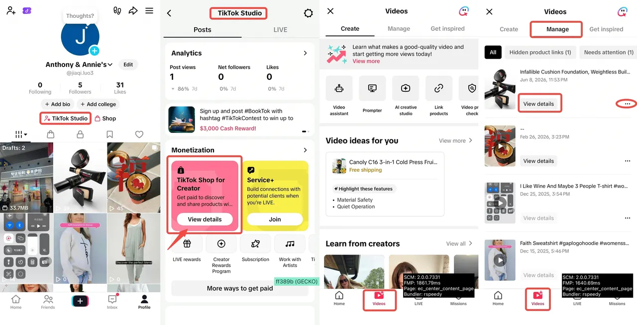 TikTok Shop 如何用AIGC工具生成图文挂车内容