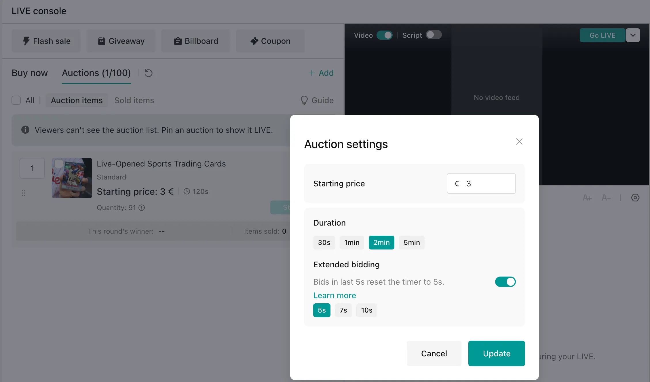 TikTok Shop UK&EU直播拍卖手册