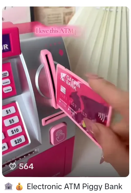 高仿ATM存钱罐热度爆了， TikTok卖家已经赚了370万