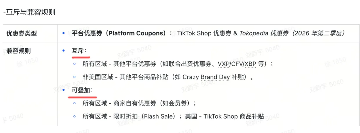  GMV Max Coupon 与其他优惠券的区别