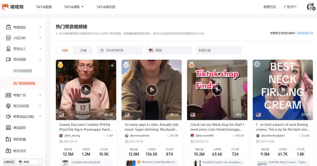 TikTok美国站“皮肤香氛”日出4000单,“二合一救生锤”日出3000单 |嘀嗒狗