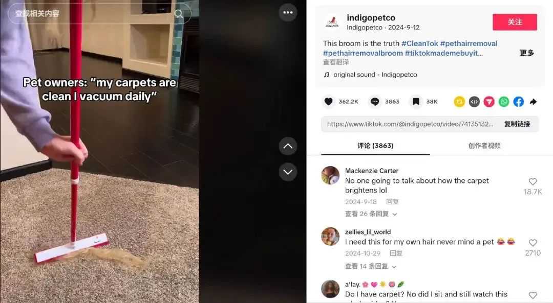 TikTok播放量上亿，宠物品牌靠小众单品走红！