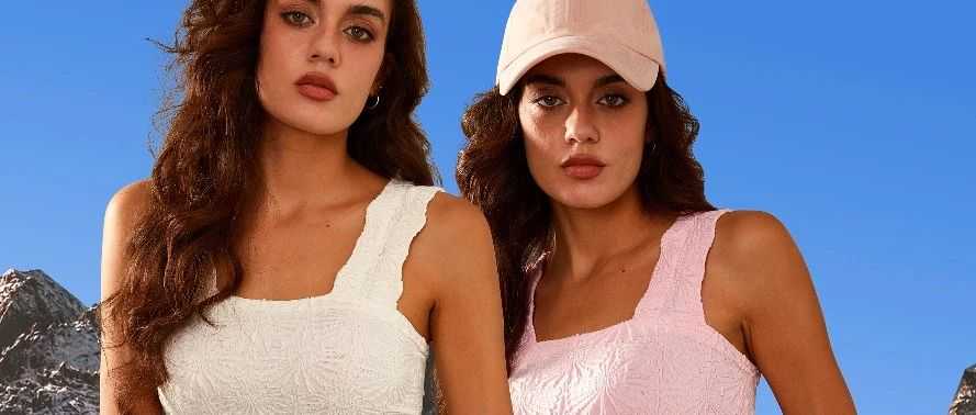 压花背心成了TikTok 7月女装顶流！