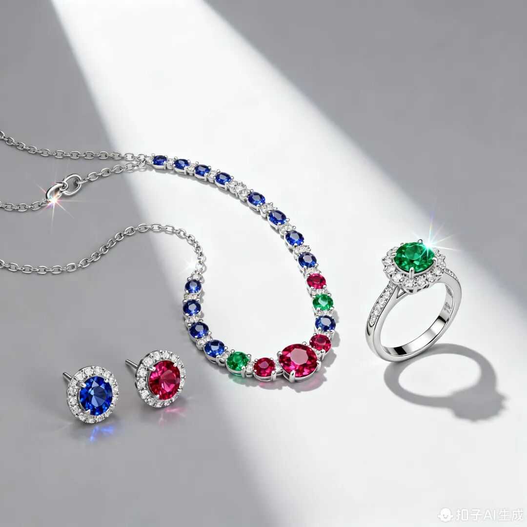 彩色宝石珠宝，色彩多元化趋势的代表