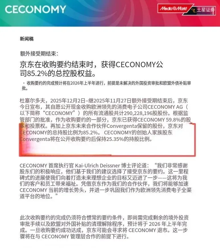猛砸185亿!京东重金拿下欧洲电商巨头