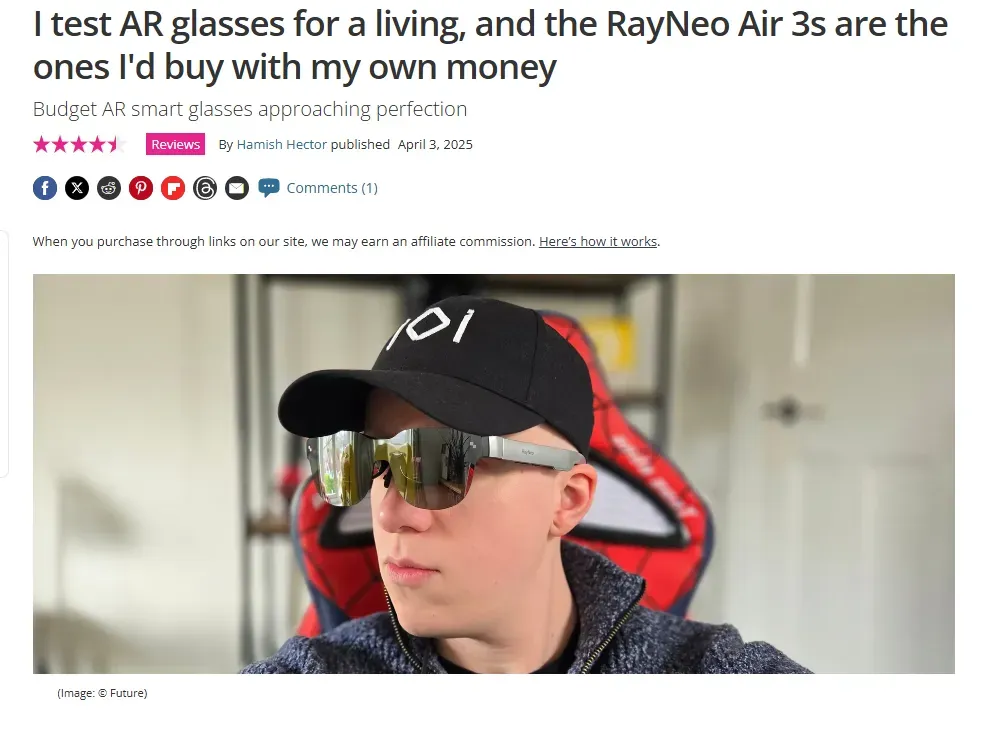 连续两季全球第一！CES 上的新秀RayNeo 如何实现海外销量暴涨 3.8 倍？