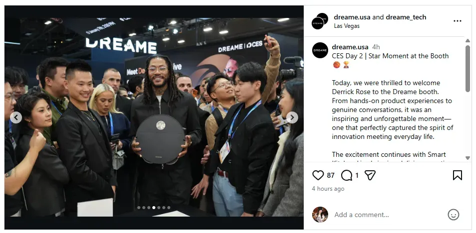 CES2026黑马诞生！追觅请NBA巨星站台，狂揽全球目光...