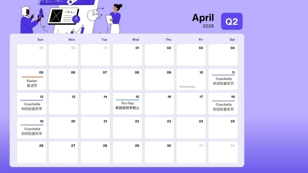 2026 欧美出海营销全年节点地图:出海品牌抓这全年节点,流量订单双爆发