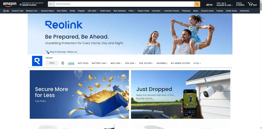 覆盖全球200万家庭!Reolink用100万众筹+海外营销撑起 1.17 亿营收...