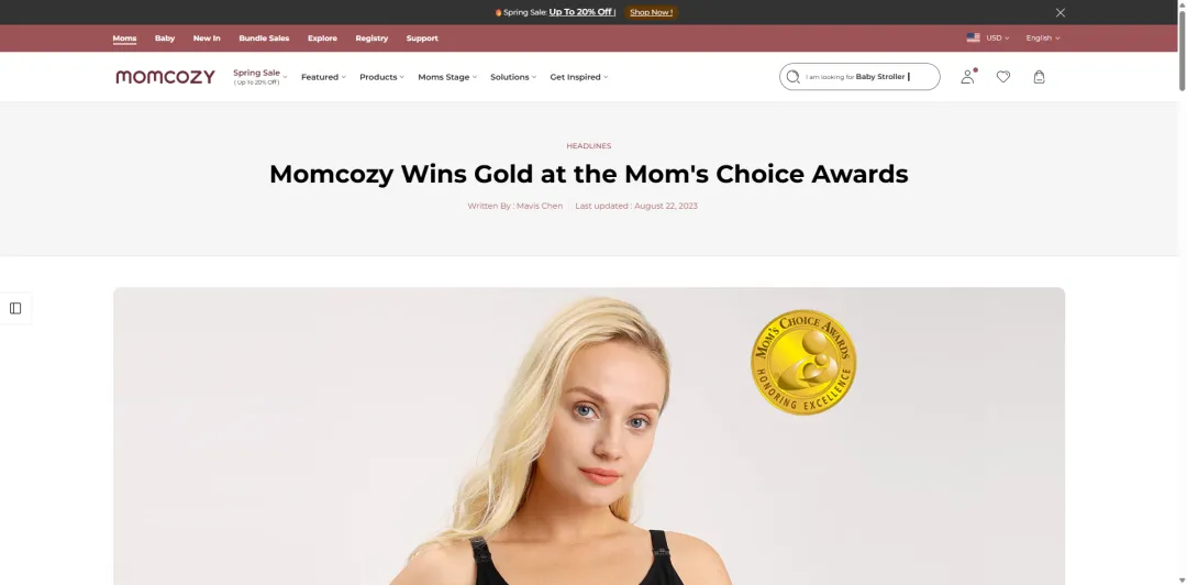 Momcozy凭什么让500万海外宝妈,放弃欧美大牌,选择中国制造?