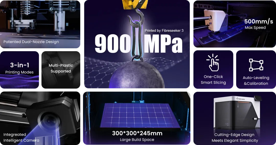 40多天众筹469.88w美金，深圳3D打印 FibreSeek 会是下一个拓竹吗？