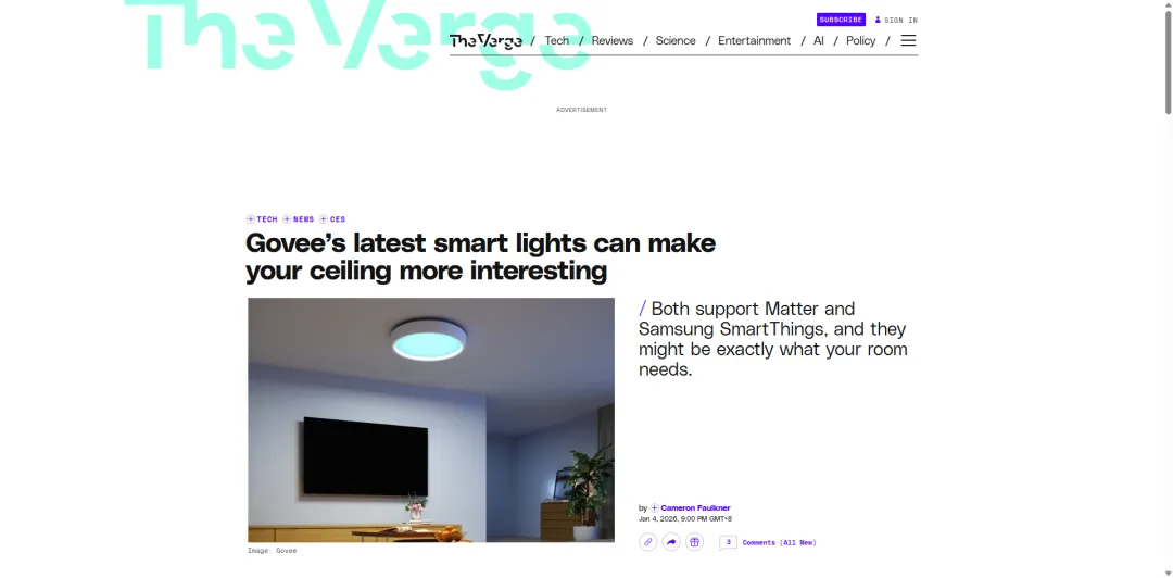 靠“氛围灯”打进欧美家庭，年营收40亿！连三星都主动递橄榄枝？