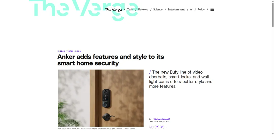 被巨头围堵，eufy Security却年收82.71亿：中国安防品牌靠什么突围？
