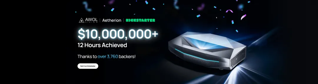 两次众筹拿下近3000万美元，AWOL Vision 到底赢在哪里？
