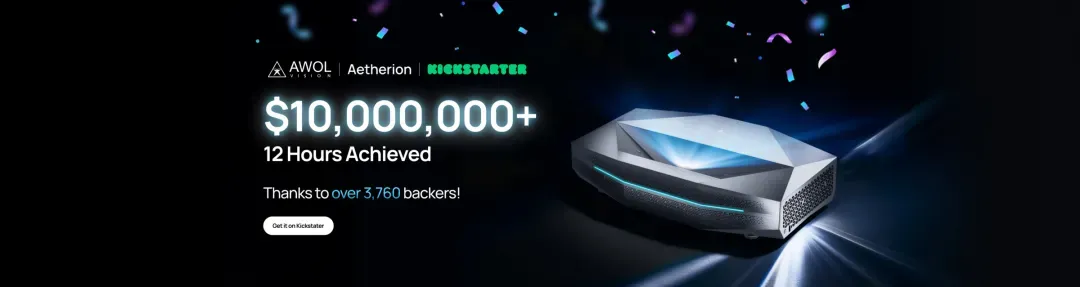 两次众筹拿下近3000万美元,AWOL Vision 到底赢在哪里?