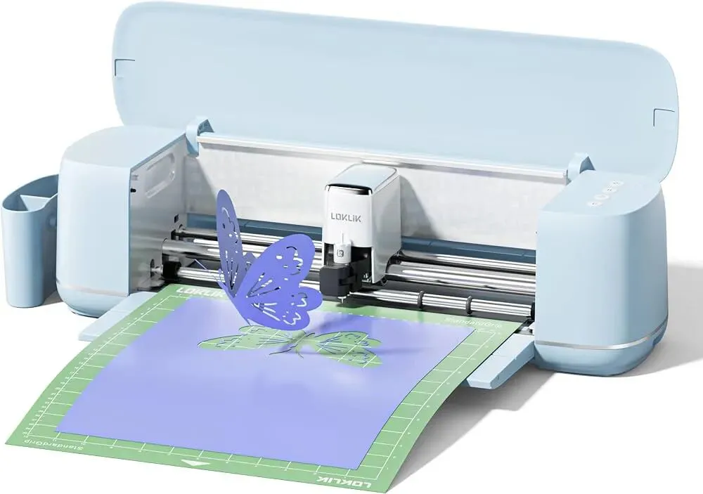LOKLiK iCraft by HTVRONT Cutting Machine - 13 in Vinyl Cutter Machine with 5X Cutting Force, Cuts